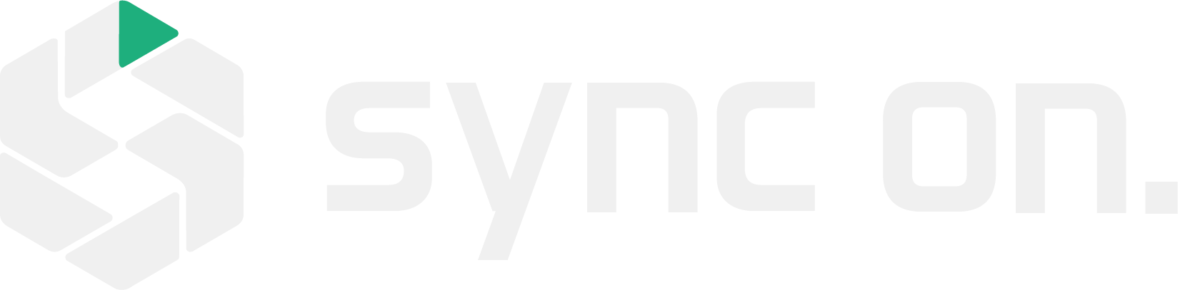 sync on. Logo